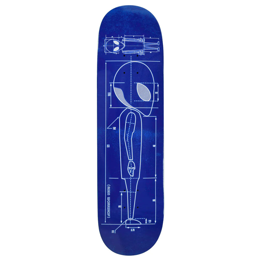 Alien Workshop Blueprint Skateboard Deck - 8.75″