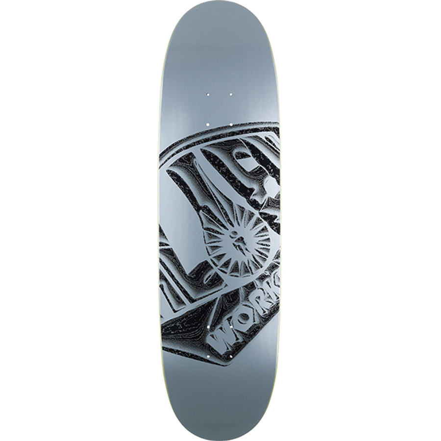 Alien Workshop OG LQD Skateboard Deck - 8.75" Silver
