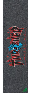 Santa Cruz X Thrasher 11in Screaming Flame Logo Sheet Mob Skateboard Grip Tape