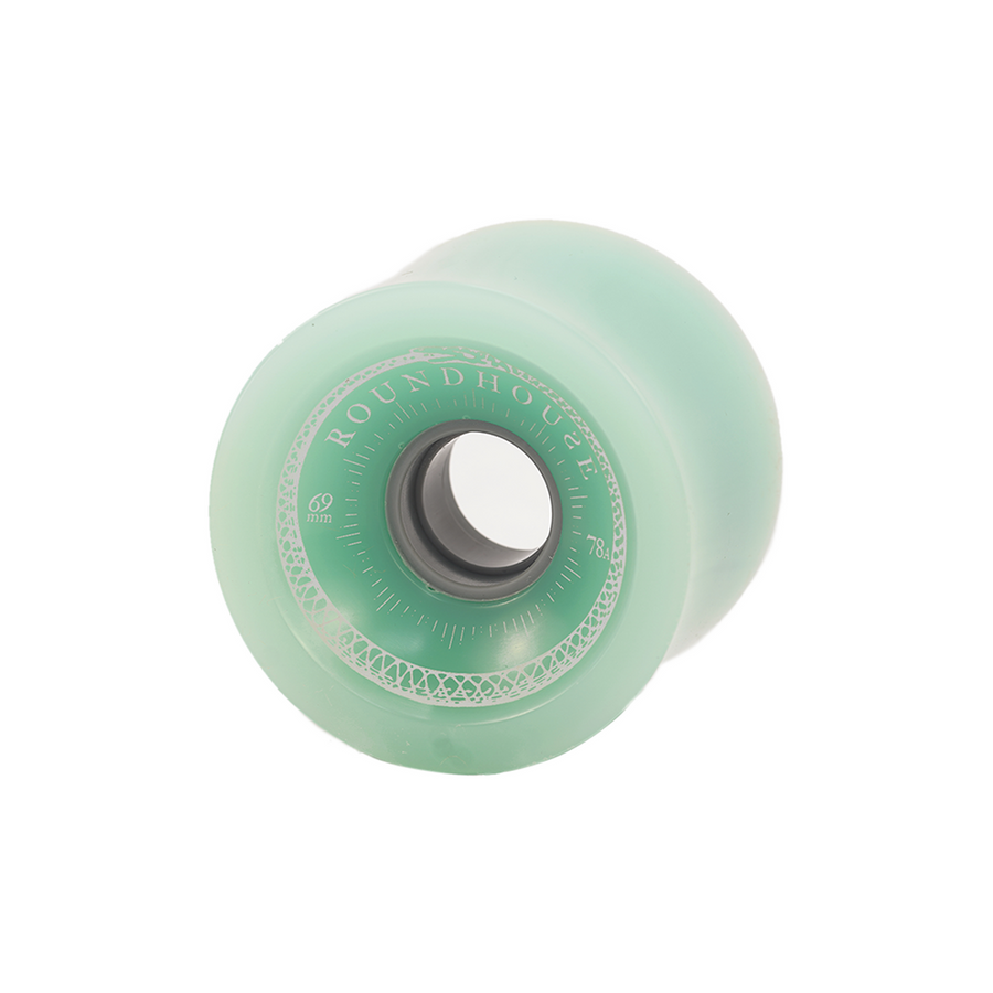 Carver Roundhouse Concave Wheels 69mm 78a - Glass Green (Set of 4)