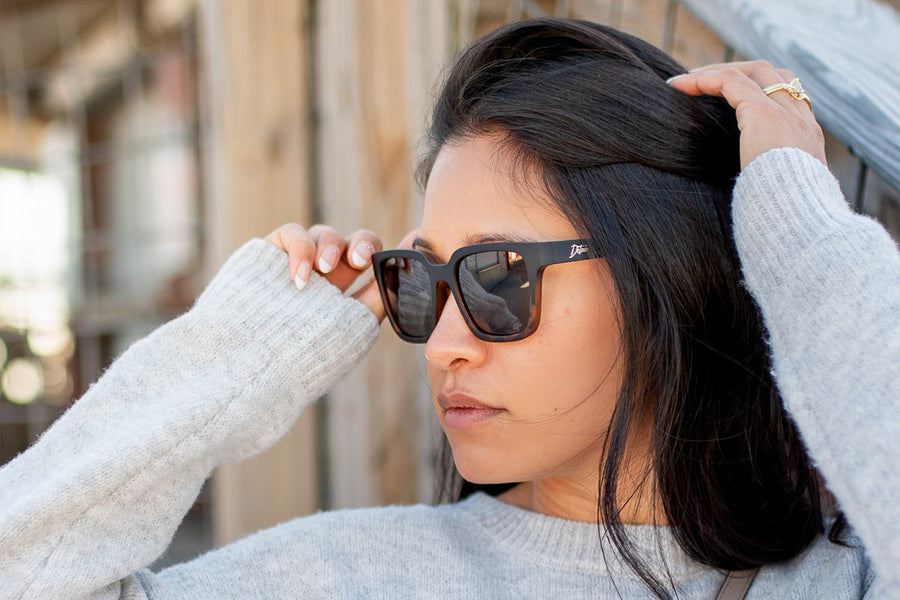Cove - Tortoise Fade - Jet Black Polarized