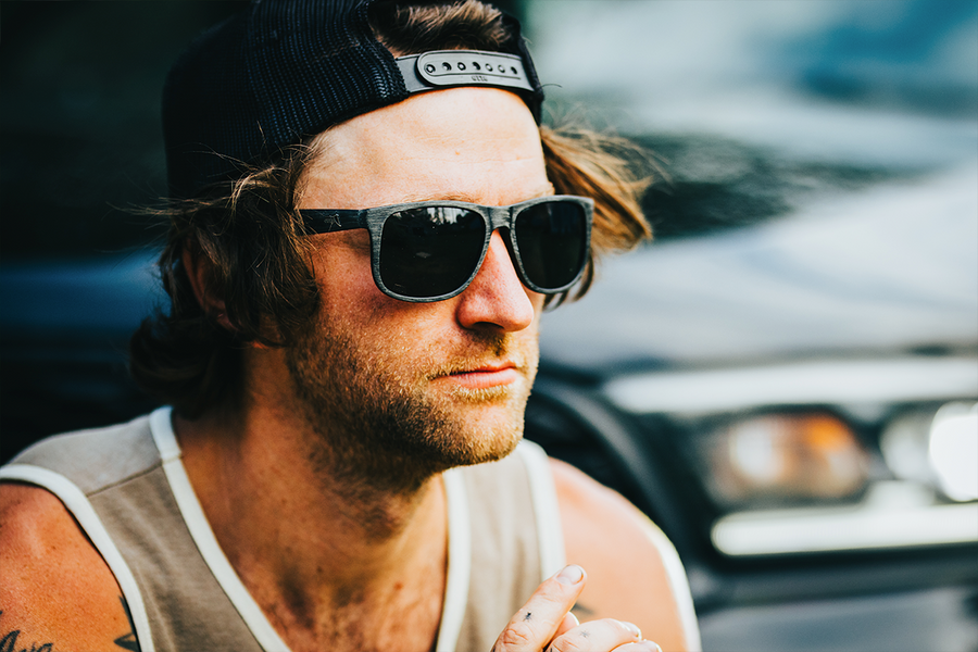 Eminence - Driftwood - Jet Black Polarized Lens