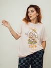 The Laundry Room Enjoy Your Trip Oversized Tee - Blush Pink