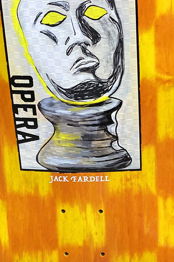 Opera Jack Fardell Pedestal EX7 Skateboard Deck - 8.7 - Swell-O-Phonic