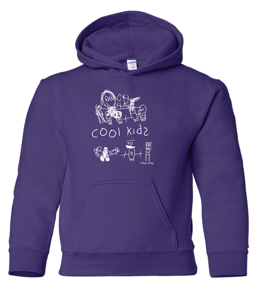 hand drawn seven chane cool kids tee shirt