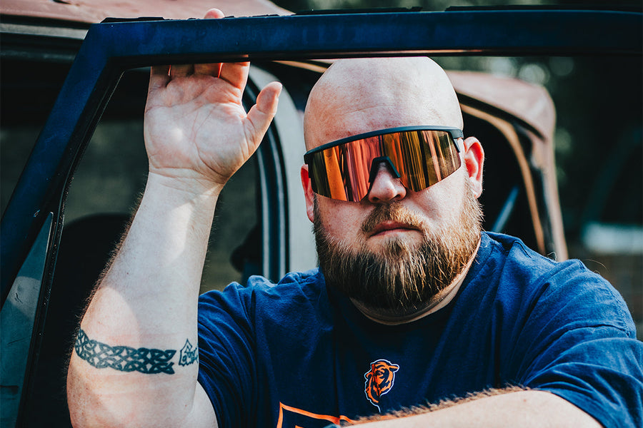 Surge XL - Matte Black - Red Sunset