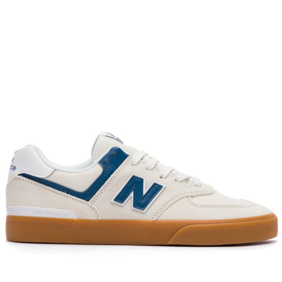 New Balance Numeric 574 Vulc - Sea Salt/Blue