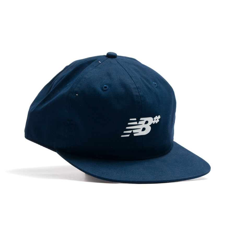 black new balance numeric 6 panel hat