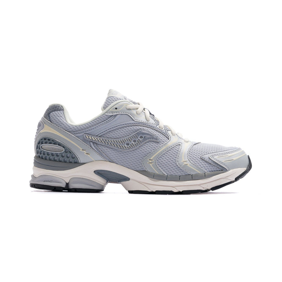 grey men's saucony progrid triumph 4 CS running walking comfort shoe