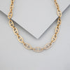 Wanderlust + Co. Multi Link Anchor 14K Gold Vermeil Chain Necklace