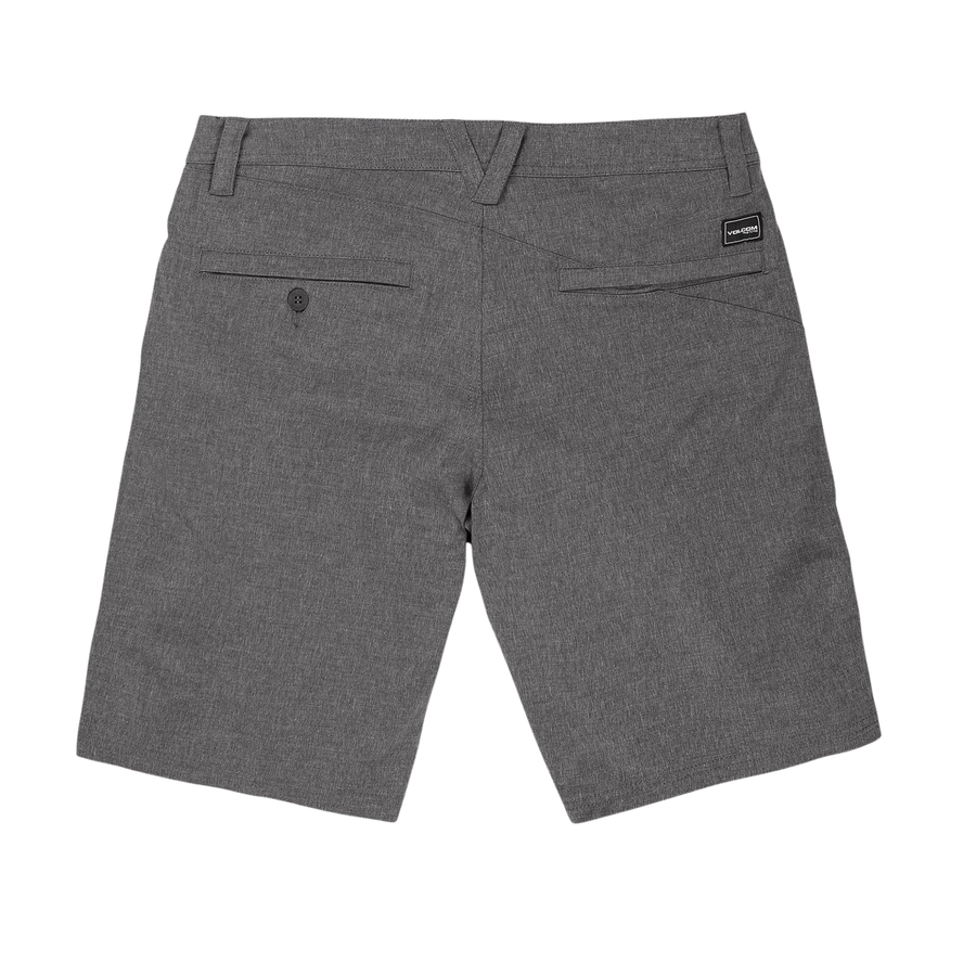 grey volcom frickin cross shred static men's shorts