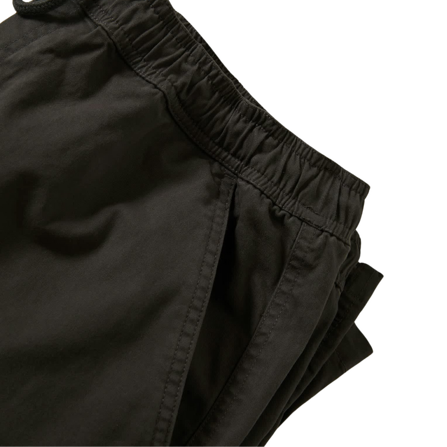 men's black brixton vintage wash short