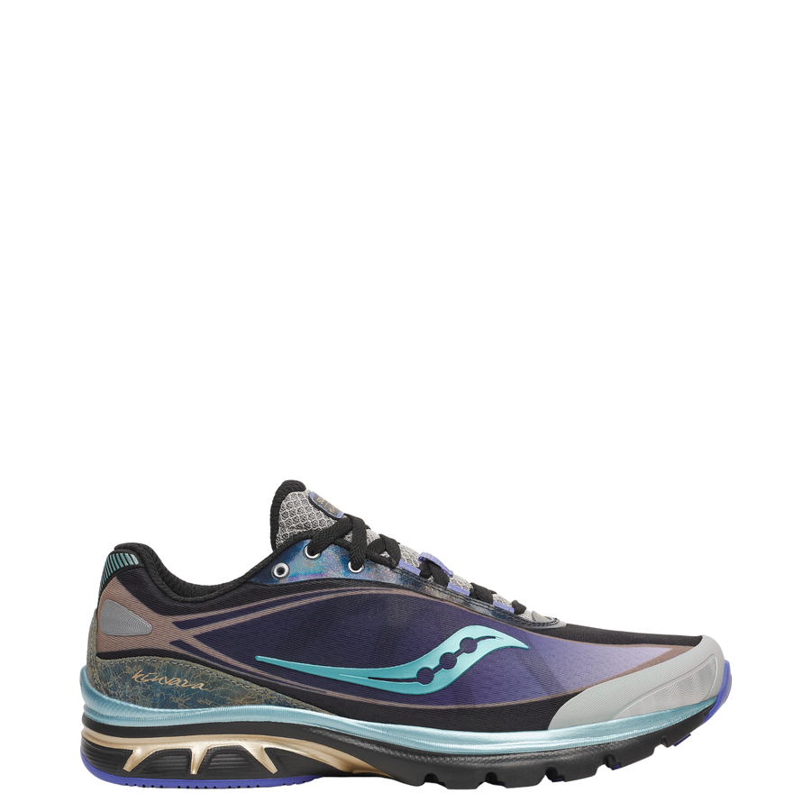 purple multi colored saucony originals Daikanyama Pack Kinvara sneaker