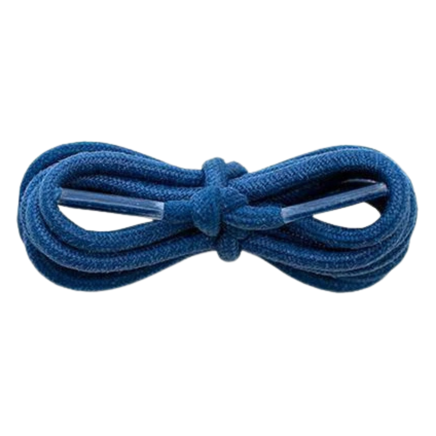 Purple shoelace on a white background