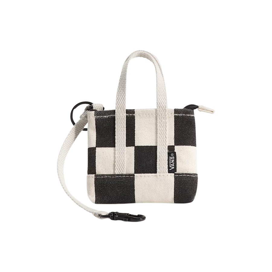 black and white checkerboard vans micro pergs backpack charm
