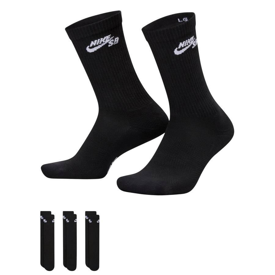 black nike sb skateboard sock
