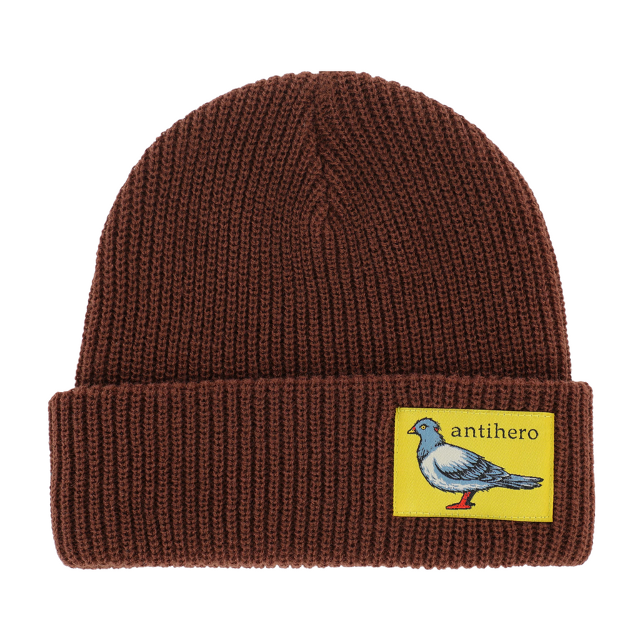 brown antihero beanie