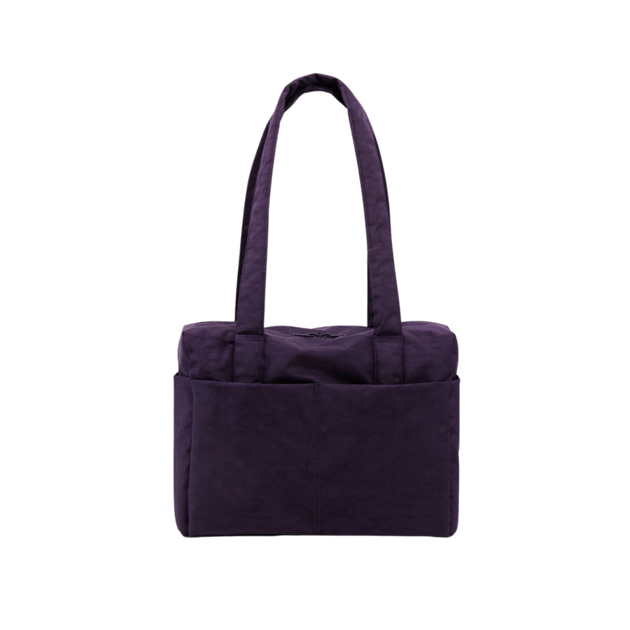Purple baggu everyday cloud tote bag on a white background