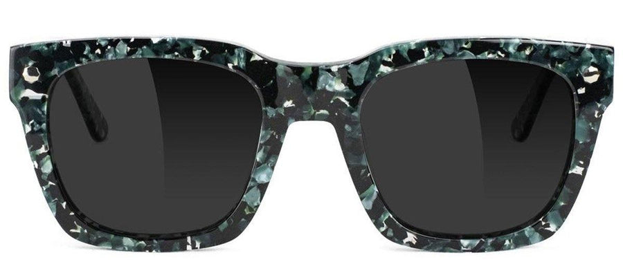 Glassy Walker Plus Polarized Sunglasses - Green/Tortoise