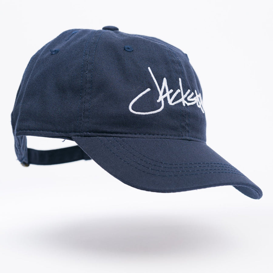 blue jackson mississippi graffiti tag embroidered hat