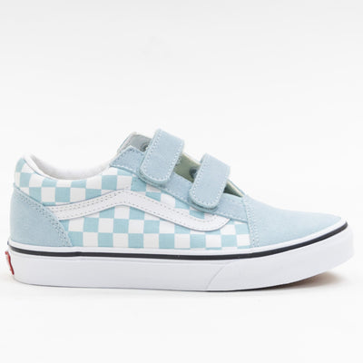 Vans Old Skool V - Color Theory Checkerboard Canal Blue