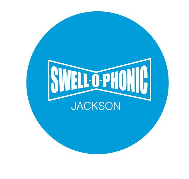 tee shirt with the swell-o-phonic jackson mississippi logo