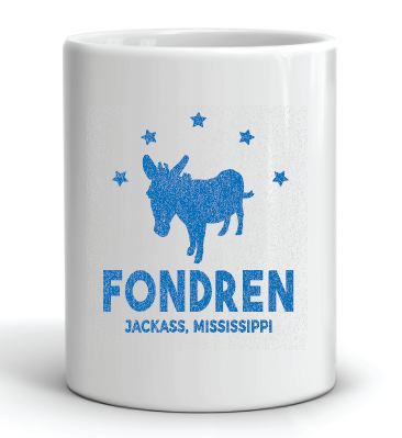 Fondren, Jackass Mississippi Mug