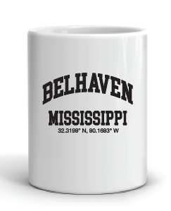 32.3199 N 90.1693 W - BELHAVEN COORDINATES Mug