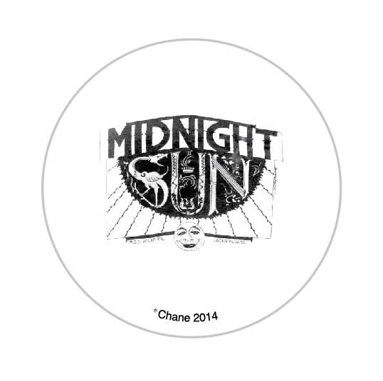 tee shirt featuring the midnight sun restaurant and bar jackson mississippi