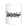 Mississippi Cursive Mug