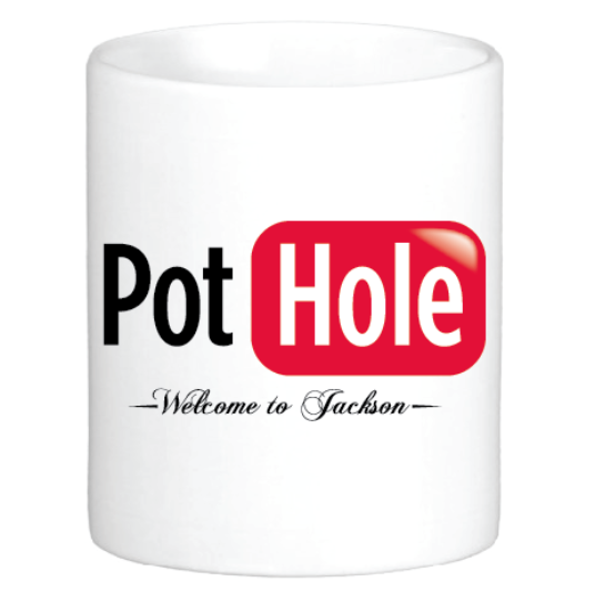 Pothole: Welcome to Jackson Mug