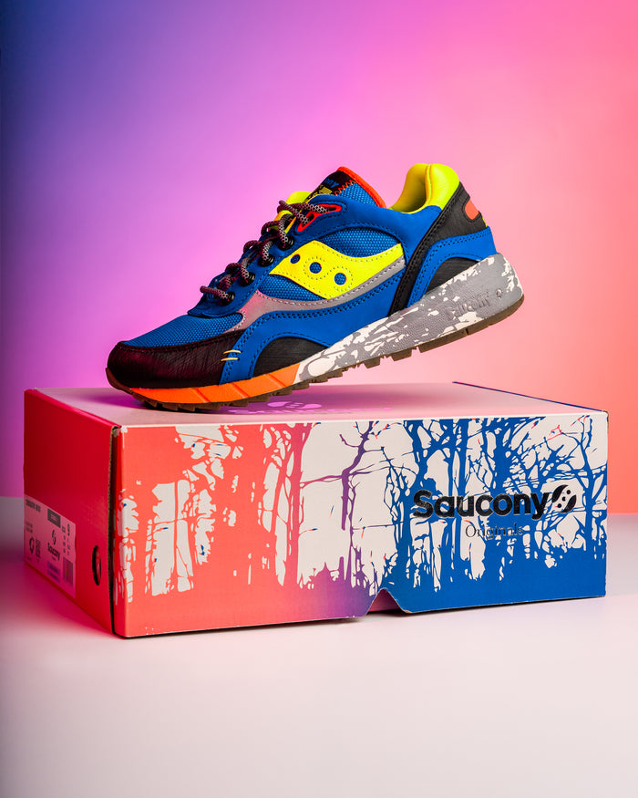 SAUCONY ORIGINAL SHADOW 6000 TRAIL - BLUE/LIME