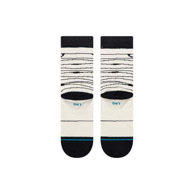 stance kids mummy socks with green monster toes