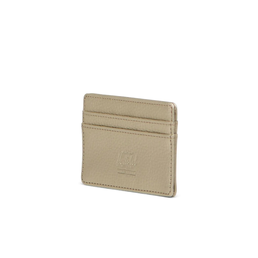 Herschel Charlie Cardholder Vegan Leather Wallet - Gold