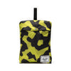 yellow and black patterned herschel packable rome backpack