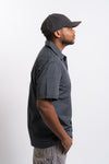 black chambray dickies button-up men's shirt