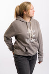 hooded sweat shirt with the phrase Hug Your Peeps in white