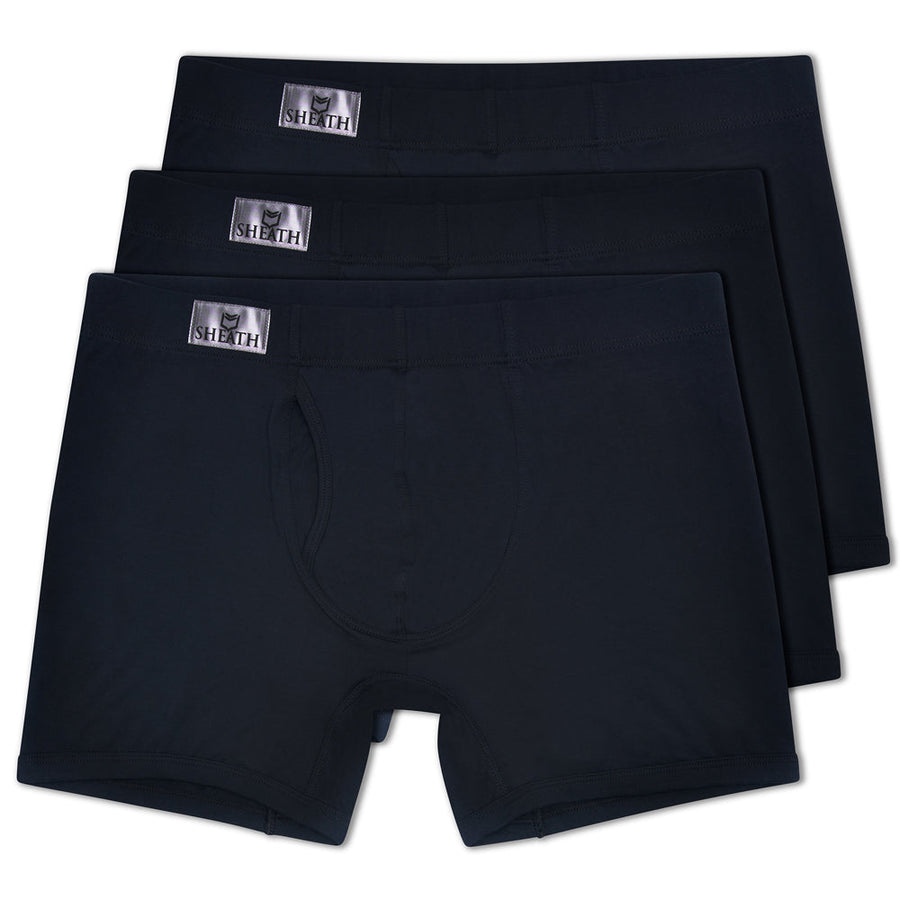SHEATH 3.21 Men's Dual Pouch Boxer Brief 3 Pack