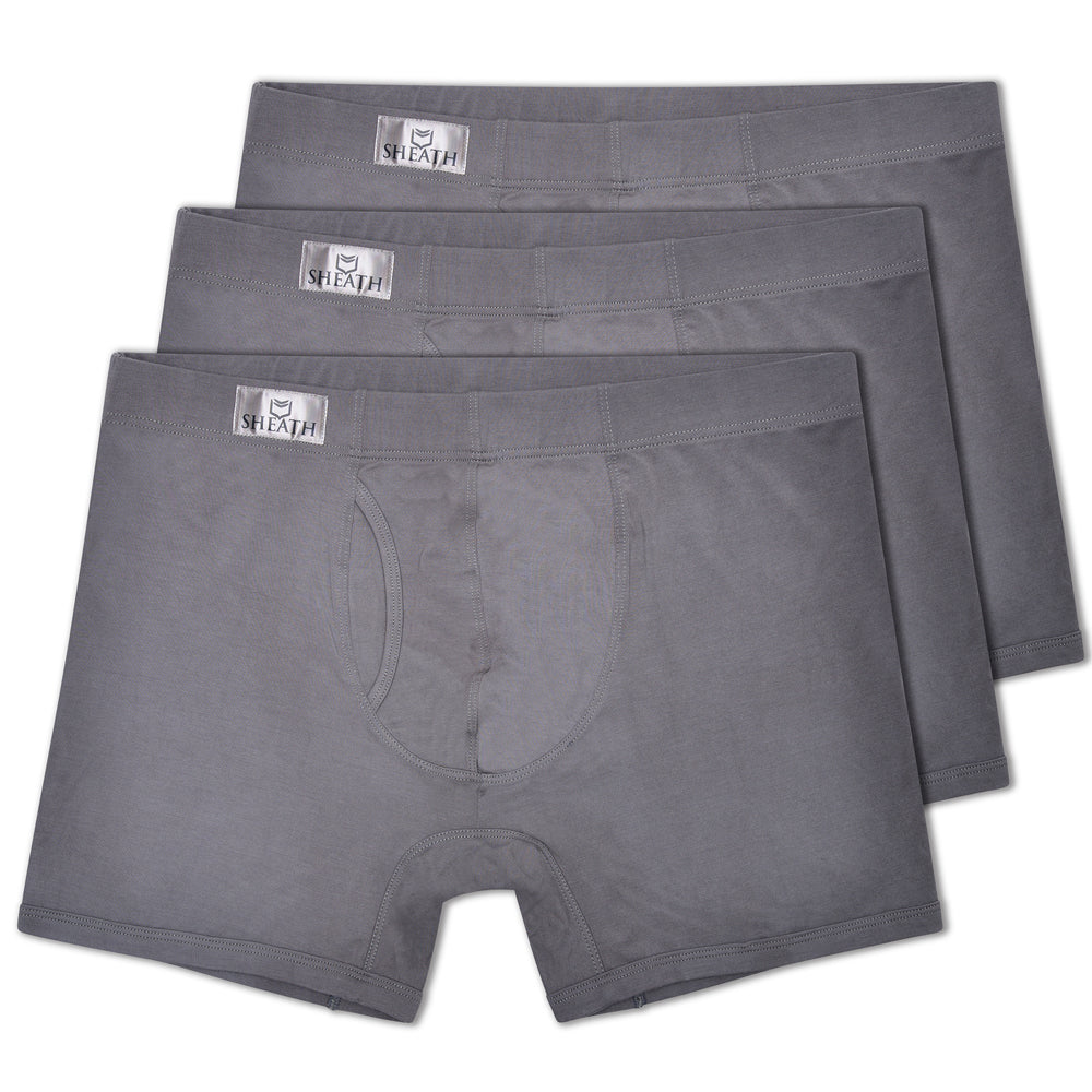 SHEATH 3.21 Men's Dual Pouch Boxer Brief 3 Pack