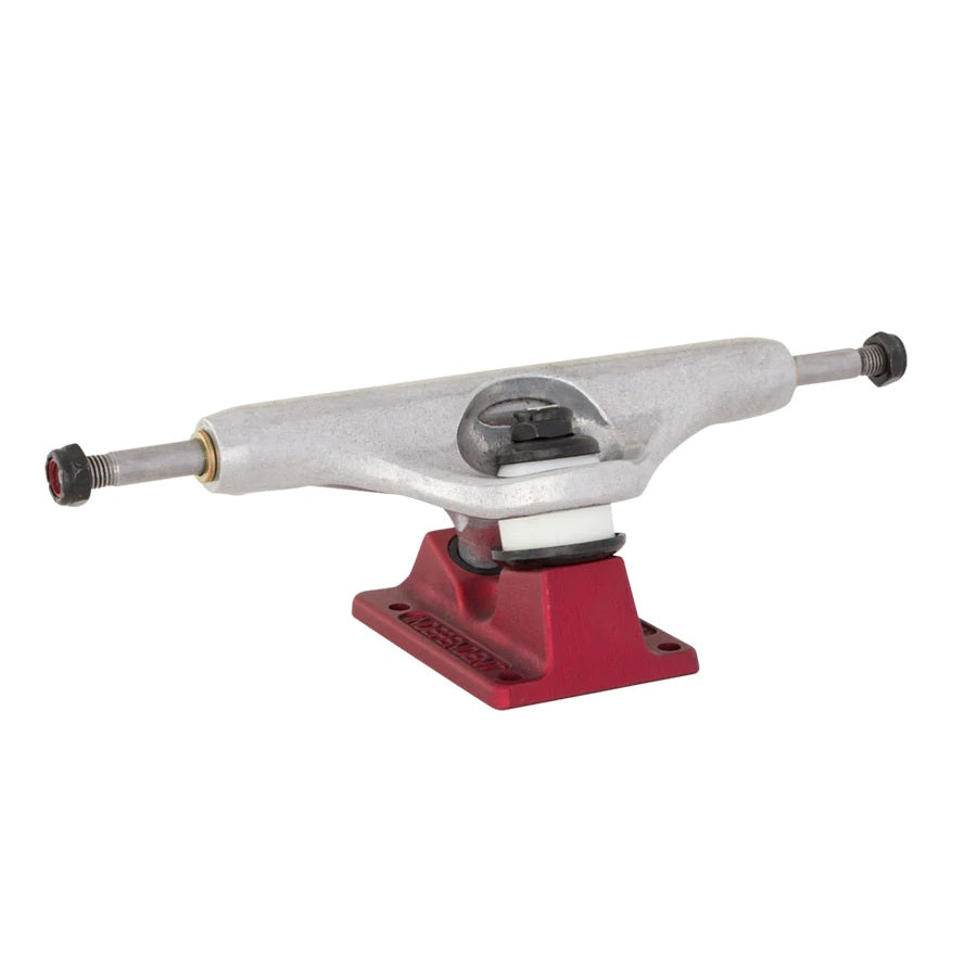 Independent Trucks 139mm Delfino Hollow Standard - Silver/Red (Set of 2)