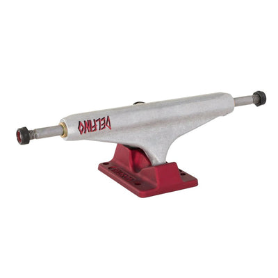 Independent Trucks 139mm Delfino Hollow Standard - Silver/Red (Set of 2)