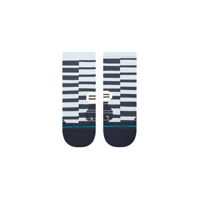 Stance Light Performance Quarter Socks - Zippin - Ice Blue