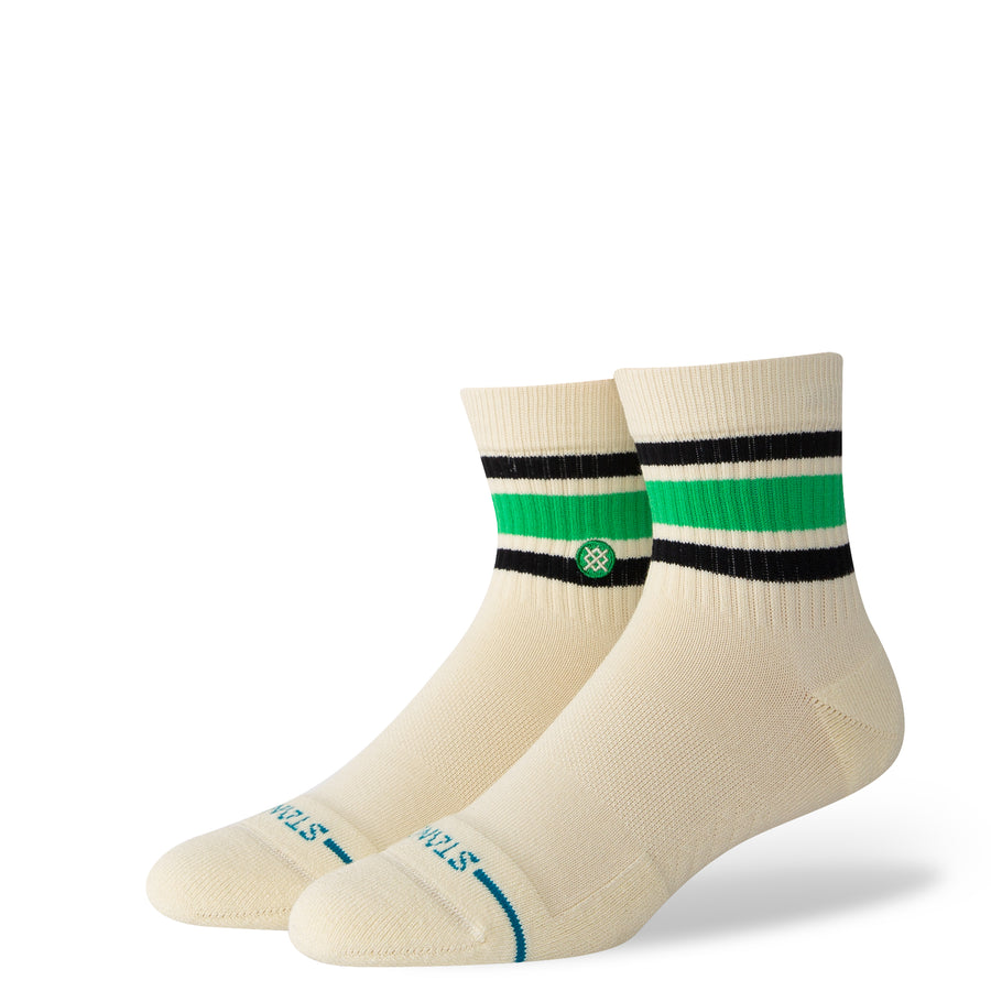 Stance Boyd Quarter Mid-Cushion Socks - Green