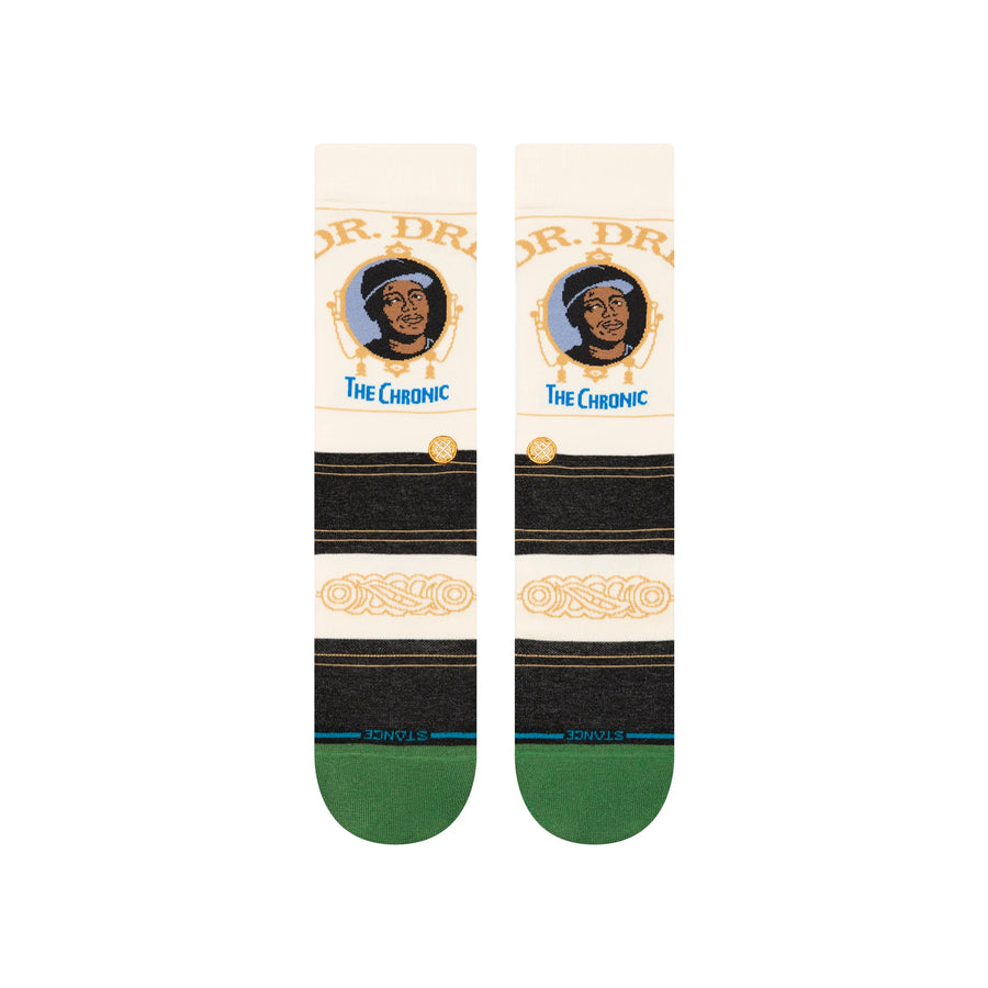 stance x dr dre's the chronic men's crew socks