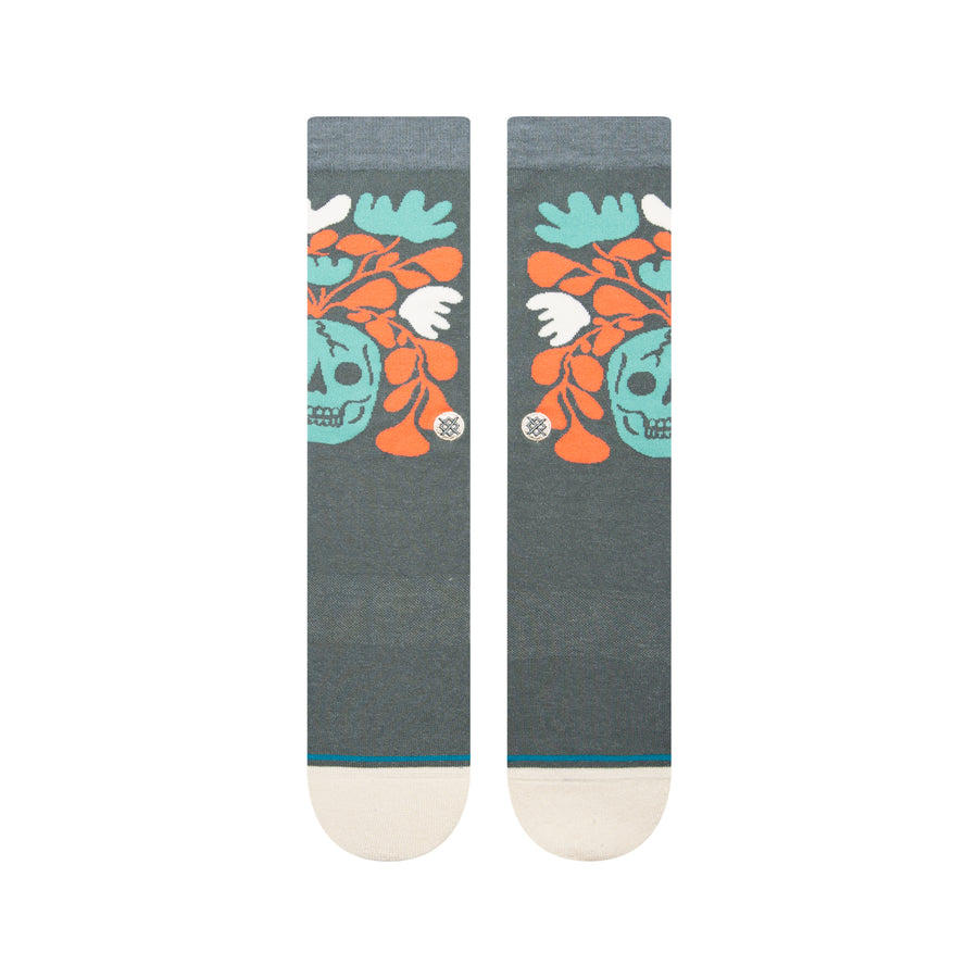 Stance Skelly Nelly Crew Sock - Teal
