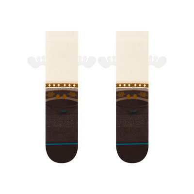 stance men's socks featuring a moose with detached antlers from christmas vacation