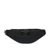 black nike waistpack with with nike logo