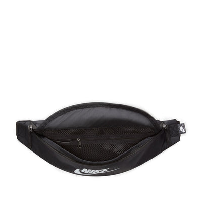 black nike waistpack with with nike logo