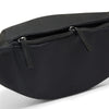 black nike waistpack with with nike logo