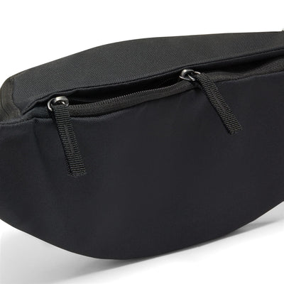 black nike waistpack with with nike logo